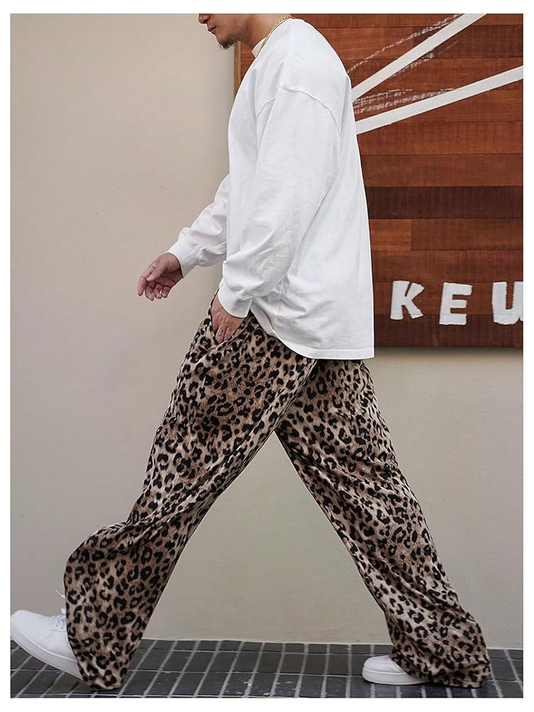 豹柄　NOREMID LEOPARD PANTS M 豹柄 NOREMID LEOPARD PANTS M